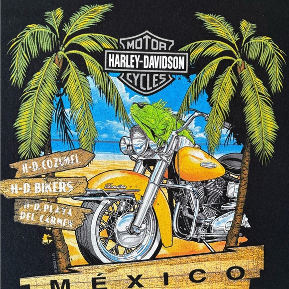 Harley Davidson Mexico Biker T-shirt Large - Picture 5 of 5